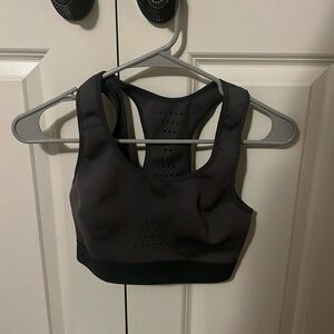 Gray Fabletics Sports Bra